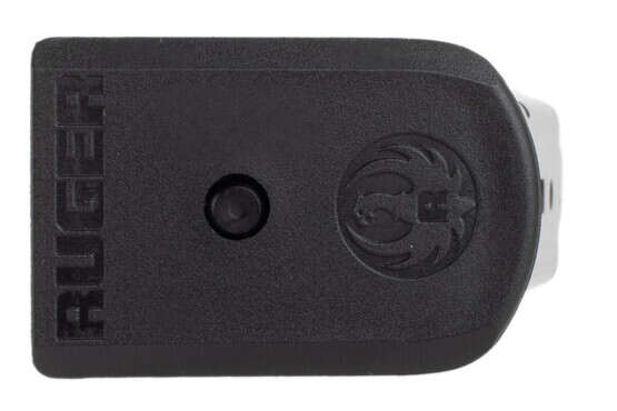 Ruger Seceruity9 9mm mag features a polymer base plate